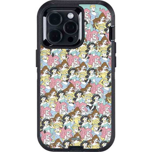Disney Princess Disney Princesses Pattern Otterbox Defender iPhone Skin