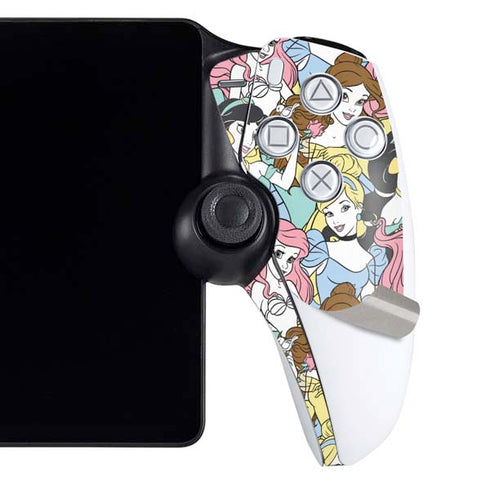 Disney Princess Disney Princesses Pattern PlayStation Portal Remote Player Skin