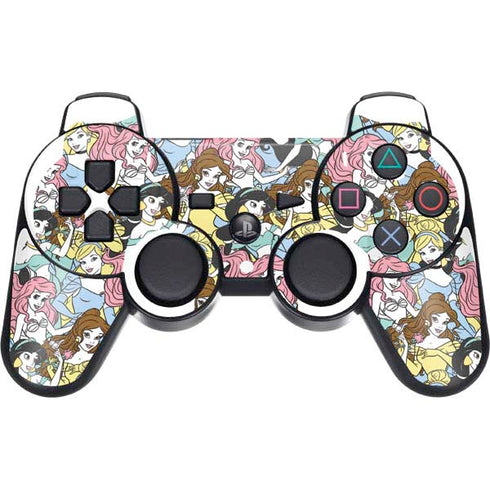 Disney Princess Disney Princesses Pattern PS3 Dual Shock wireless controller Skin