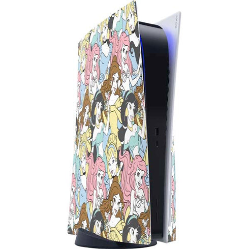 Disney Princess Disney Princesses Pattern PS5 Console Skin
