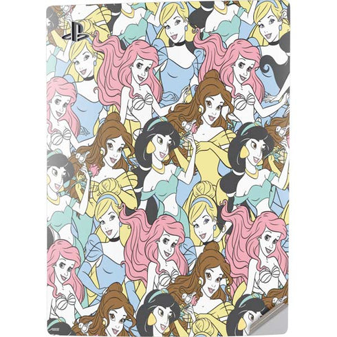 Disney Princess Disney Princesses Pattern PS5 Digital Edition Console Skin