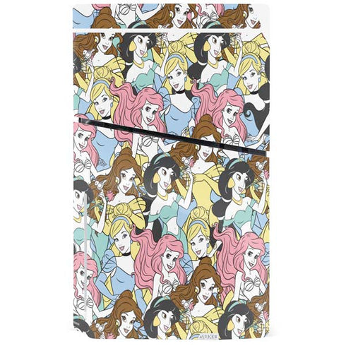 Disney Princess Disney Princesses Pattern PS5 Slim Disk Bundle Skin