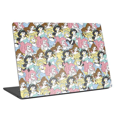 Disney Princess Disney Princesses Pattern Universal Laptop 16.6in (13.4 x 9.7in) Skin
