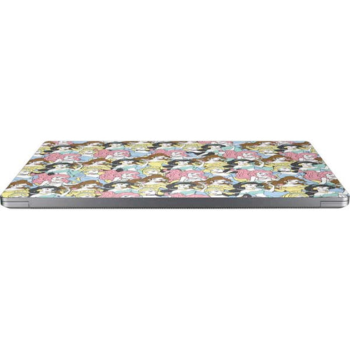 Disney Princess Disney Princesses Pattern Universal Laptop 16.6in (13.4 x 9.7in) Skin