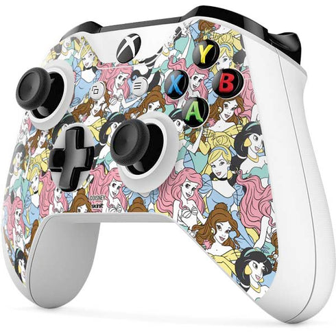 Disney Princess Disney Princesses Pattern Xbox One S All-Digital Edition Bundle Skin