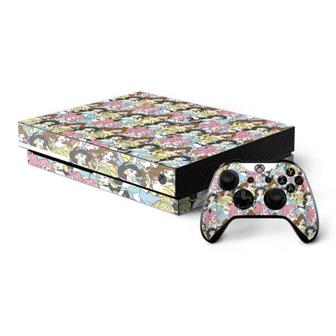 Disney Princess Disney Princesses Pattern Xbox One X Bundle Skin