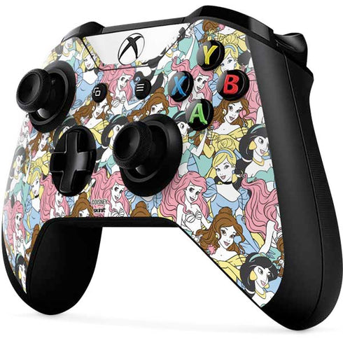 Disney Princess Disney Princesses Pattern Xbox One X Controller Skin