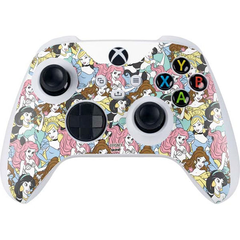 Disney Princess Disney Princesses Pattern Xbox Series S Controller Skin