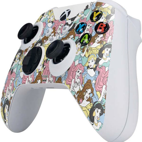 Disney Princess Disney Princesses Pattern Xbox Series S Controller Skin