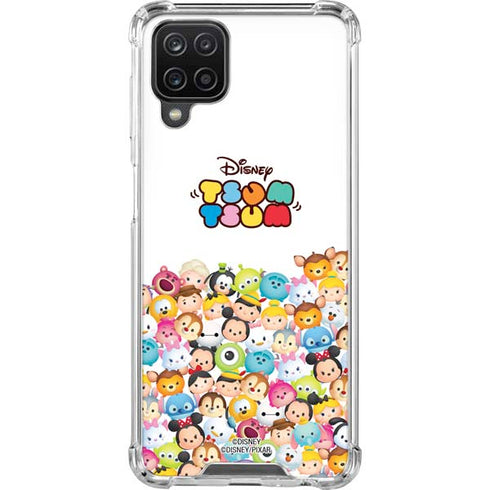 Disney Tsum Tsum Art Galaxy A12 Clear Case