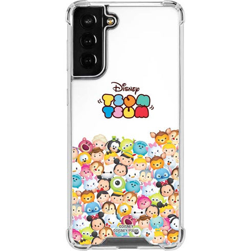 Disney Tsum Tsum Art Galaxy S21 FE Clear Case