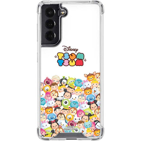Disney Tsum Tsum Art Galaxy S22 Clear Case
