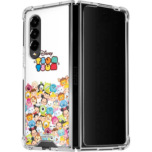 Disney Tsum Tsum Art Galaxy Z Fold4 5G Clear Case