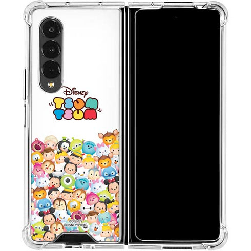 Disney Tsum Tsum Art Galaxy Z Fold4 5G Clear Case
