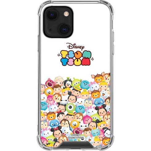 Disney Tsum Tsum Art iPhone 14 Plus Clear Case