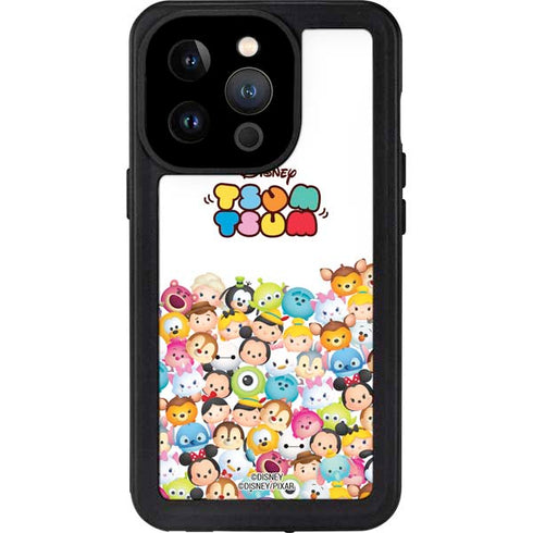 Disney Tsum Tsum Art iPhone 14 Pro Waterproof Case