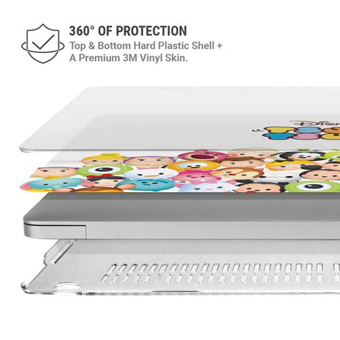 Disney Tsum Tsum Art MacBook Air 15in (2023-2025) Case plus Skin