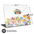 Disney Tsum Tsum Art Universal Laptop 15in (12.2 x 8.8in) Skin