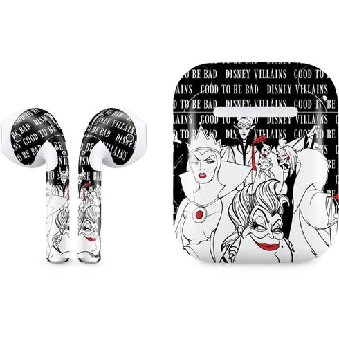 Disney Villains Characters Art Apple AirPods Skin