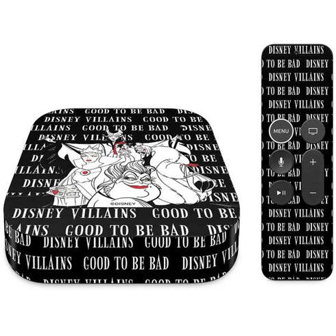 Disney Villains Characters Art Apple TV Skin
