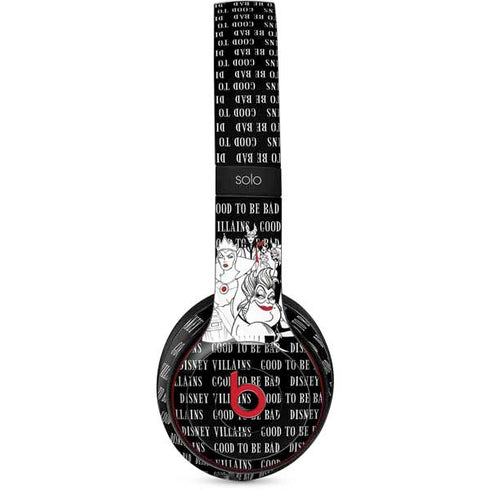 Disney Villains Characters Art Beats Solo 2 Wireless Skin