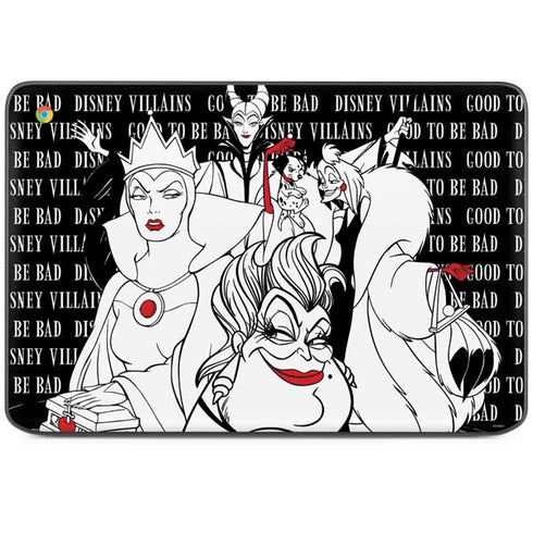 Disney Villains Characters Art HP Chromebook Skin