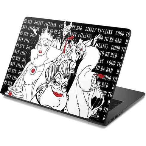 Disney Villains Characters Art Dell Chromebook Skin