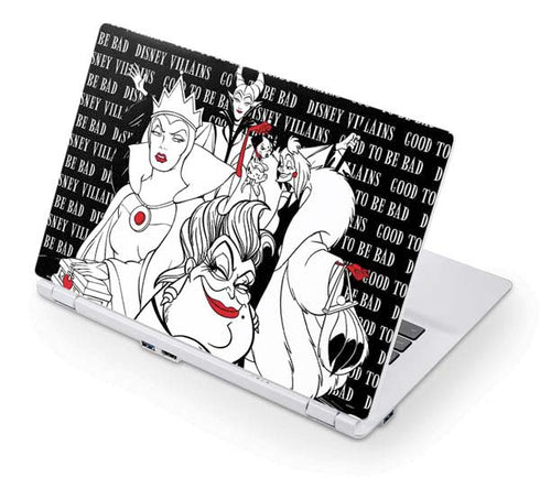 Disney Villains Characters Art Acer Chromebook Skin