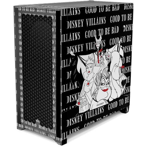 Disney Villains Characters Art Corsair 4000D Tempered Glass Mid-Tower ATX Case Skin