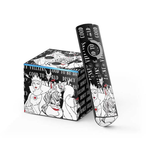 Disney Villains Characters Art Fire TV Cube Skin