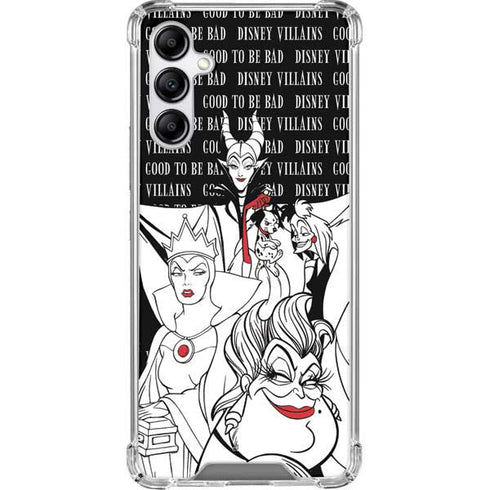 Disney Villains Characters Art Galaxy A14 5G Clear Case