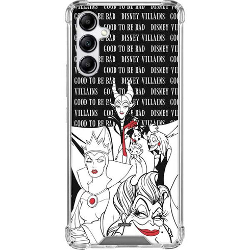 Disney Villains Characters Art Galaxy A15 5G Clear Case