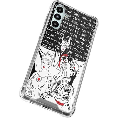 Disney Villains Characters Art Galaxy A15 5G Clear Case