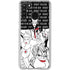 Disney Villains Characters Art Galaxy A21 Clear Case