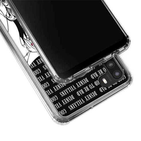 Disney Villains Characters Art Galaxy A21 Clear Case