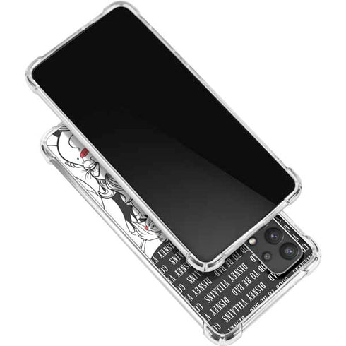 Disney Villains Characters Art Galaxy A32 5G Clear Case