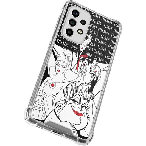 Disney Villains Characters Art Galaxy A33 5G Clear Case