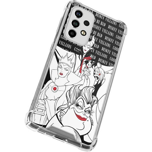 Disney Villains Characters Art Galaxy A53 5G Clear Case