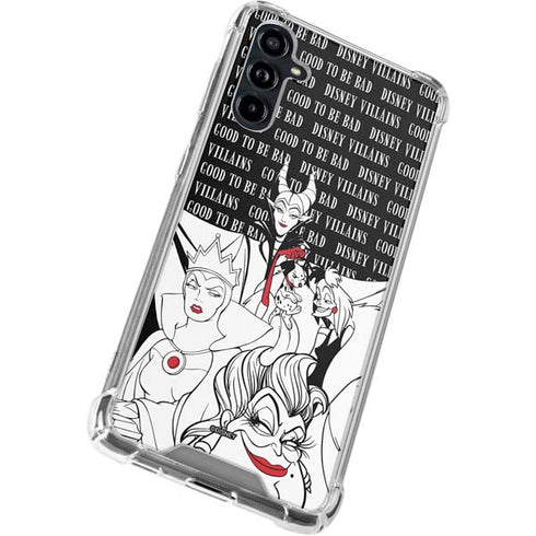 Disney Villains Characters Art Galaxy A54 5G Clear Case
