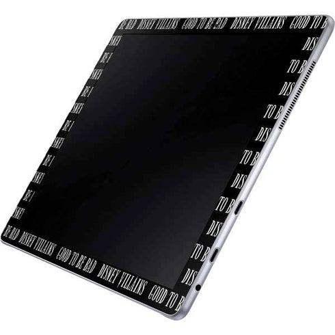 Disney Villains Characters Art Galaxy Book 12in Skin