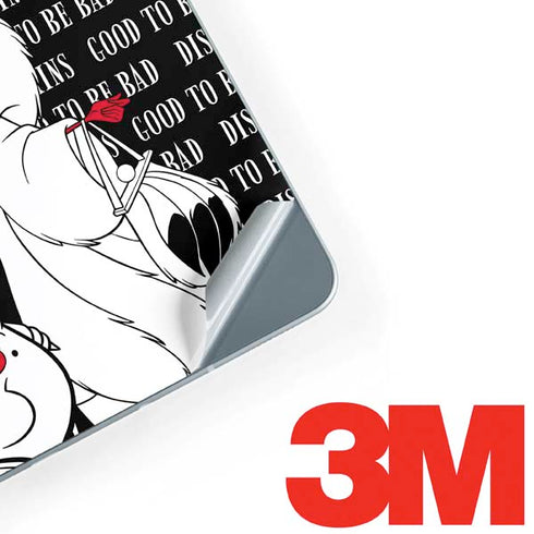 Disney Villains Characters Art Galaxy Book 12in Skin