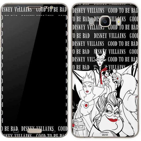 Disney Villains Characters Art Galaxy J7 Skin