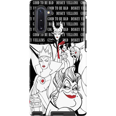 Disney Villains Characters Art Galaxy Note 10 Pro Case