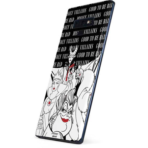 Disney Villains Characters Art Galaxy Note 9 Skin