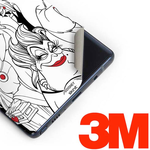 Disney Villains Characters Art Galaxy Note 9 Skin
