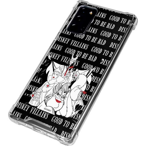 Disney Villains Characters Art Galaxy Note20 5G Clear Case
