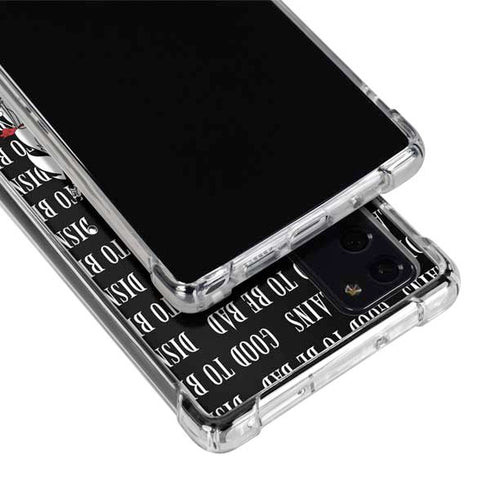 Disney Villains Characters Art Galaxy Note20 5G Clear Case