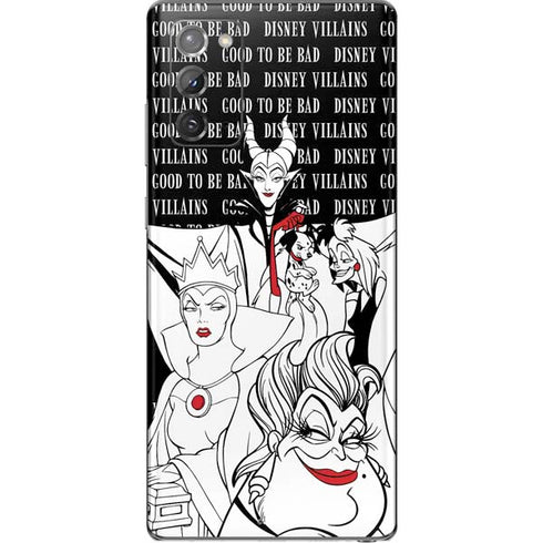 Disney Villains Characters Art Galaxy Note20 5G Skin