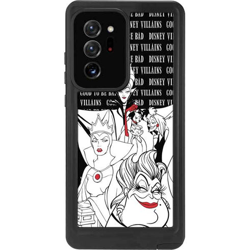 Disney Villains Characters Art Galaxy Note20 Ultra 5G Waterproof Case
