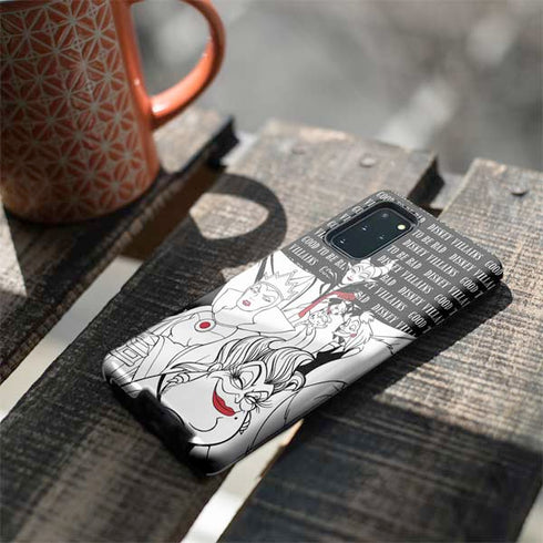 Disney Villains Characters Art Galaxy S20 Plus Pro Case